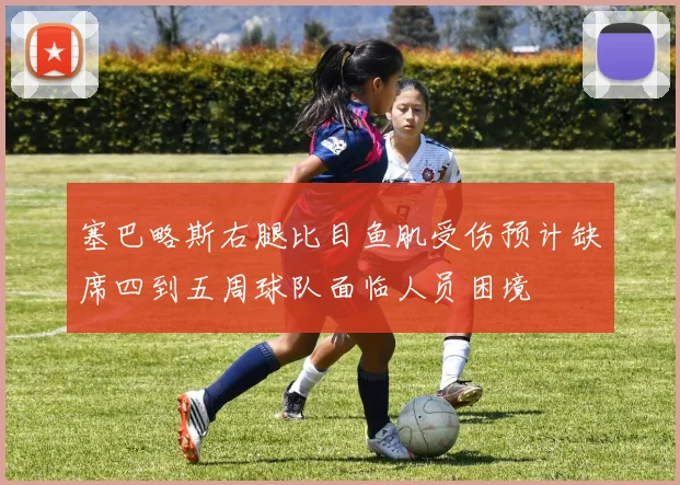 塞巴略斯右腿比目鱼肌受伤预计缺席四到五周球队面临人员困境